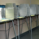 Just some of the millions of empty voting booths that can be seen
across America each November.